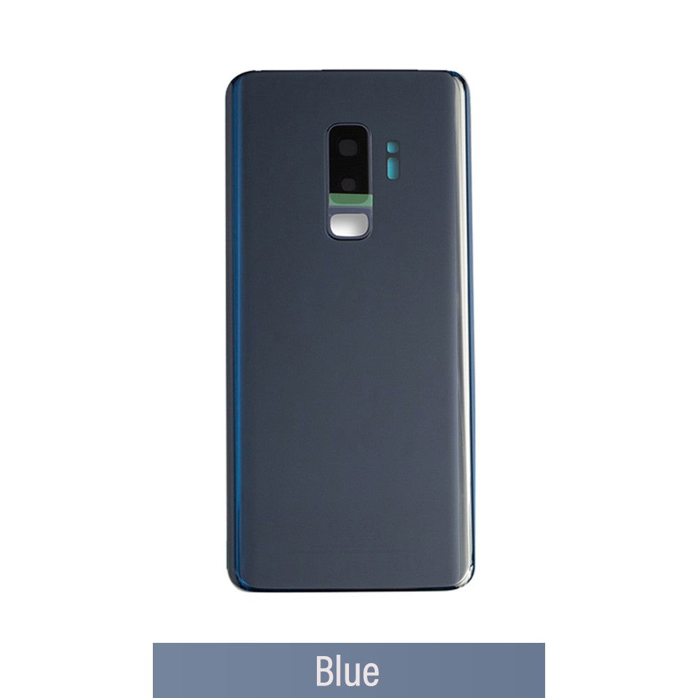 Red Rear Cover Glass For Samsung Galaxy S9 Plus G965F-Blue Red Rear Cover Glass For Samsung Galaxy S9 Plus G965F-Blue